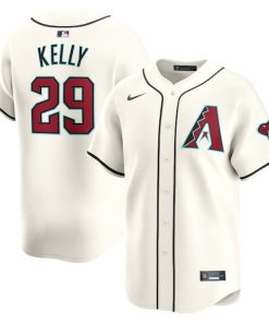 Merrill Kelly Arizona Diamondbacks Nike Home Limited Player Jersey - White