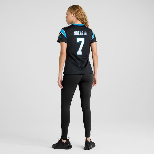 Trevon Moehrig Carolina Panthers Nike Women's Team Game Jersey - Black - Image 6