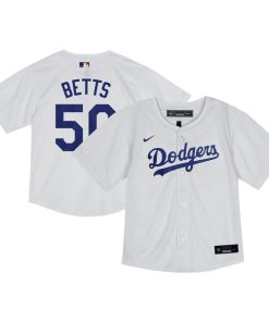 Mookie Betts Los Angeles Dodgers Nike Toddler  Game Jersey - White