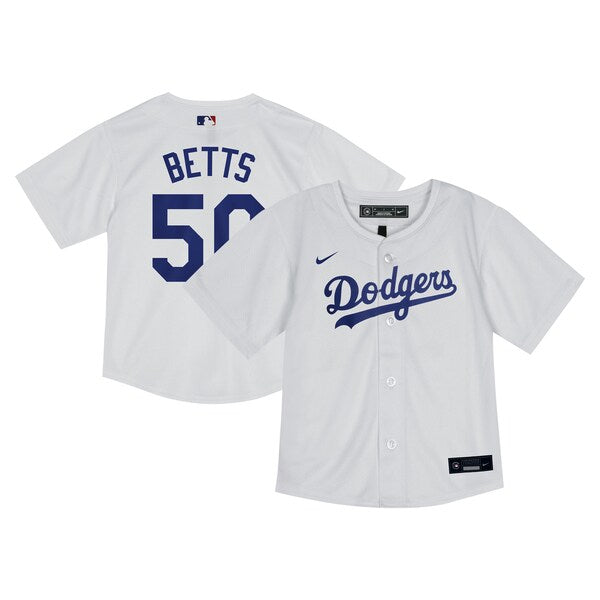 Mookie Betts Los Angeles Dodgers Nike Toddler Game Jersey - White