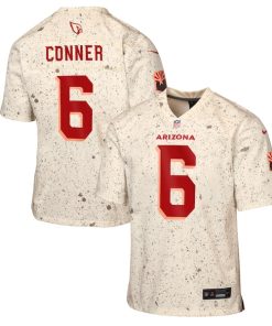 James Conner Arizona Cardinals Nike Youth 2025 Rivalries Collection Game Jersey - Natural