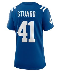 Alternative view of Grant Stuard Indianapolis Colts Nike Women's Game Player Jersey - Royal