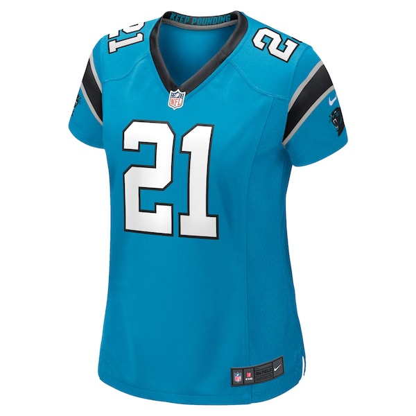 Jeremy Chinn Carolina Panthers Nike Women's Player Game Jersey - Blue/White - Image 3