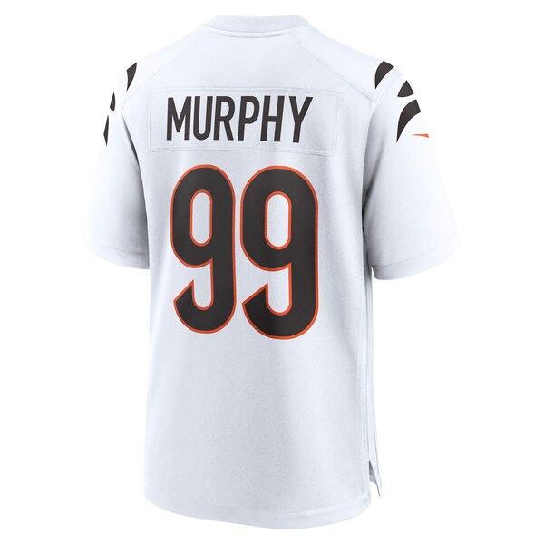 Myles Murphy Cincinnati Bengals Nike Team Game Jersey - White/Orange - Image 4