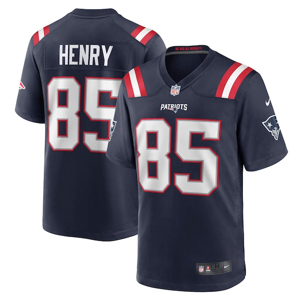 Hunter Henry New England Patriots Nike Team Game Jersey - Navy