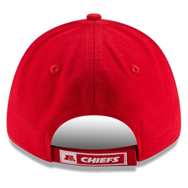 Kansas City Chiefs New Era Super Bowl LVIII Champions Side Patch 9FORTY Adjustable Hat - Red - Image 5