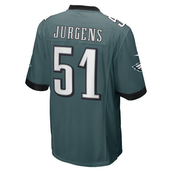 Cam Jurgens Philadelphia Eagles Nike Game Player Jersey - Midnight Green - Image 3