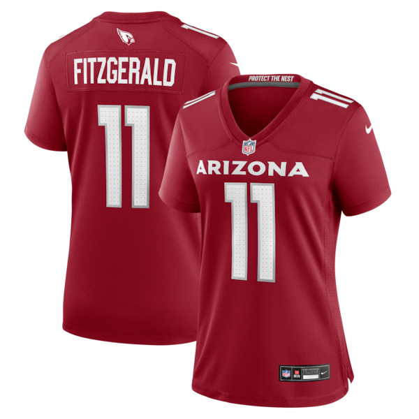 Larry Fitzgerald Arizona Cardinals Nike Women's Team Retired Game Jersey - Cardinal