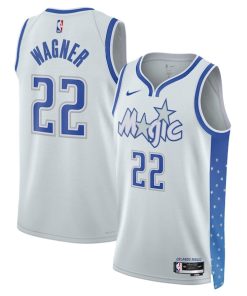 Franz Wagner Orlando Magic Nike Unisex 2025/26 Swingman Jersey - Silver - City Edition