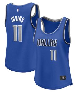 Kyrie Irving Dallas Mavericks  Women's Fast Break Player Jersey - Icon Edition - Blue