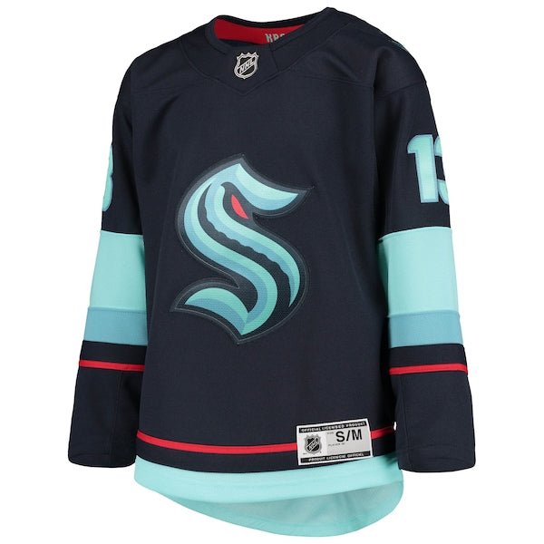 Brandon Tanev Seattle Kraken Youth Home Premier Player Jersey - Deep Sea Blue - Image 2