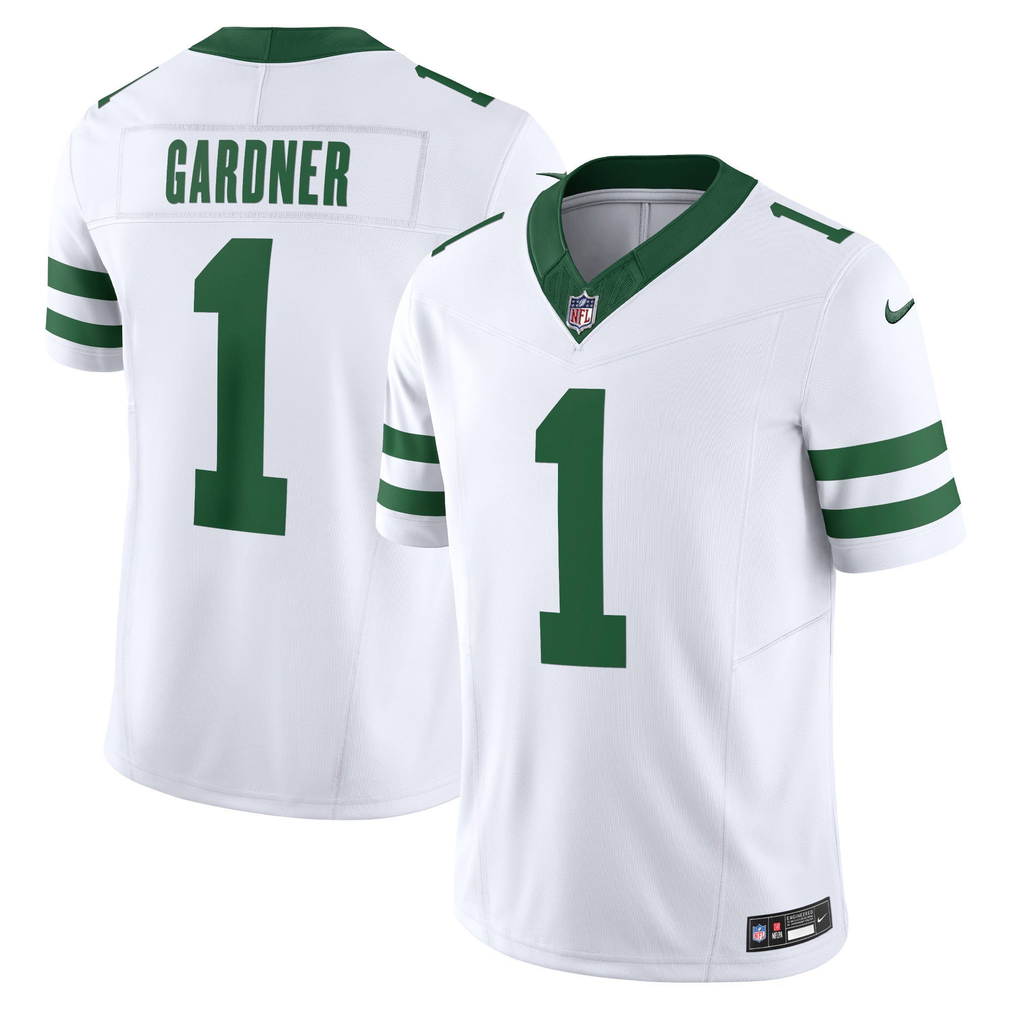 Ahmad Sauce Gardner New York Jets Nike Alternate Vapor F.U.S.E. Limited Jersey - Legacy Black/White - Image 6