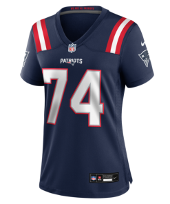 Alternative view of Royce Newman New England Patriots Nike Women's Team Game Jersey -  Navy