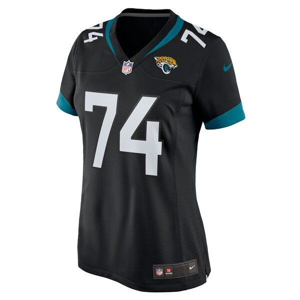 Cam Robinson Jacksonville Jaguars Nike Women's Game Jersey - Black/Teal - Image 3