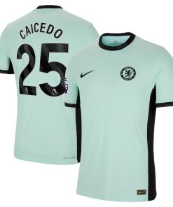 Mois¨¦s Caicedo Chelsea Nike 2023/24 Third Match Authentic Player Jersey - Mint