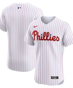Philadelphia Phillies Nike Home Elite Jersey - White