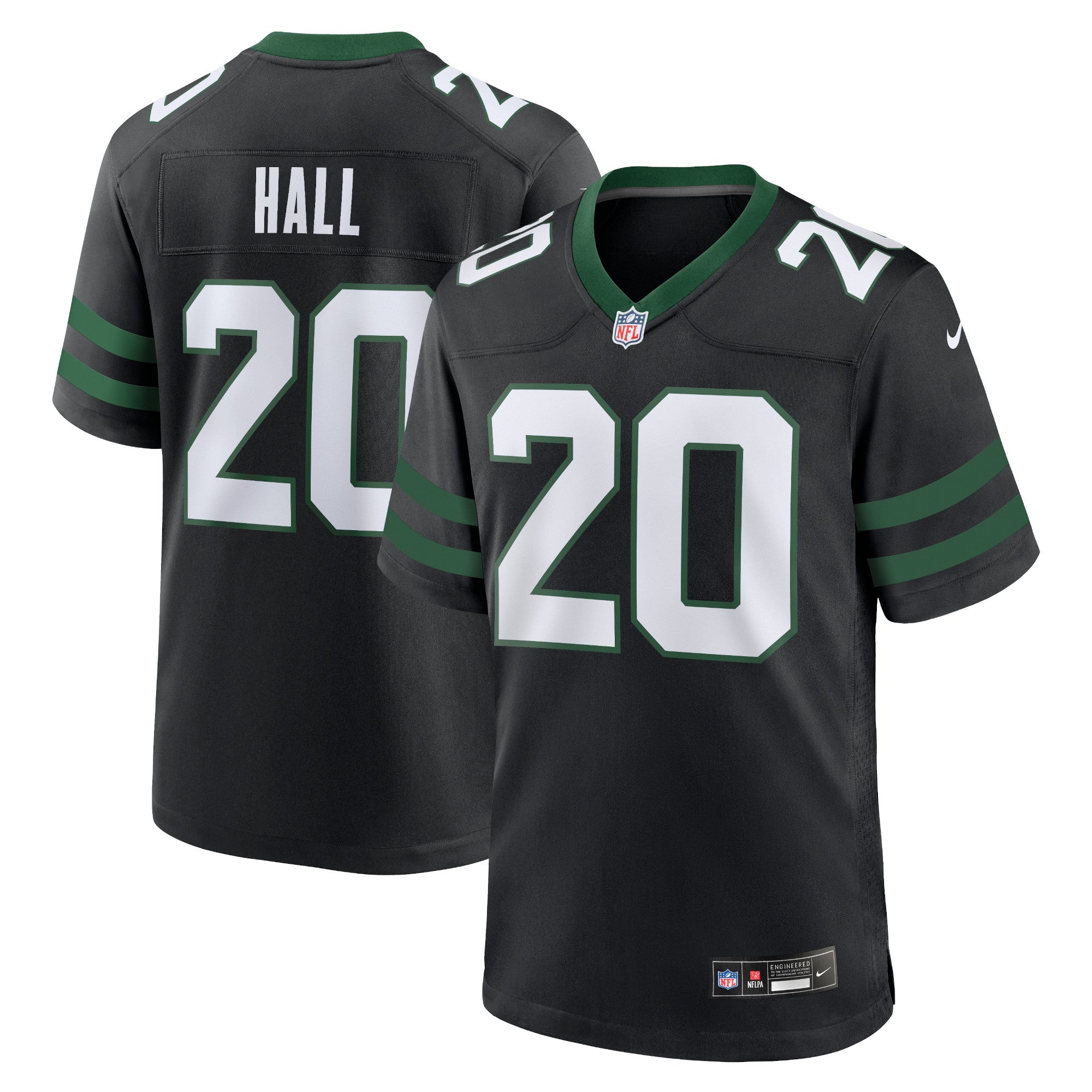 Breece Hall New York Jets Nike Game Jersey - Legacy Green - Image 5