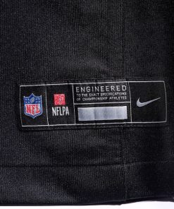 Alternative view of Alexander Mattison Las Vegas Raiders Nike Team Game Jersey -  Black