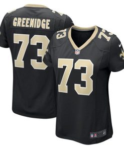 Ethan Greenidge New Orleans Saints Nike Women's Game Jersey - Black