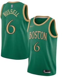 Bill Russell Boston Celtics Nike 2019/20 Unisex Swingman Player Jersey - City Edition - Green