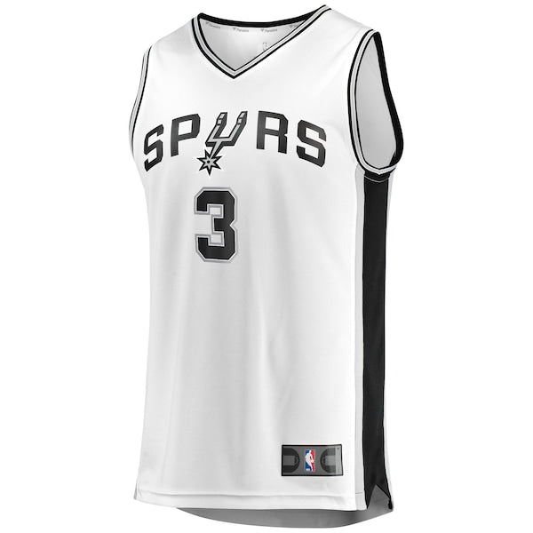 Keldon Johnson San Antonio Spurs Youth Fast Break Association Jersey - White - Image 2