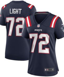 Matt Light New England Patriots Nike Women's Game Retired Player Jersey - Navy