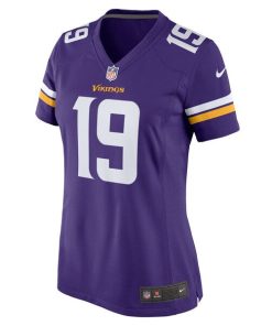 Alternative view of Brandon Powell Minnesota Vikings Nike Women's Game Jersey - Purple