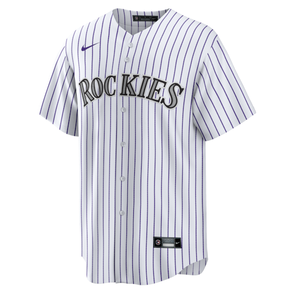 Matt Holliday Colorado Rockies Nike Home Retired Player Replica Jersey - White - Image 2