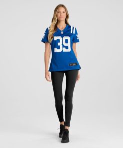 Alternative view of Alex Johnson Indianapolis Colts Nike Women's Team Game Jersey -  Royal
