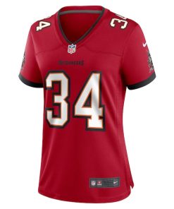 Alternative view of Quandre Mosely Tampa Bay Buccaneers Nike Women's  Game Jersey -  Red