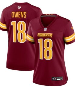 Tyler Owens Washington Commanders Nike Women's Team Game Jersey -  Burgundy