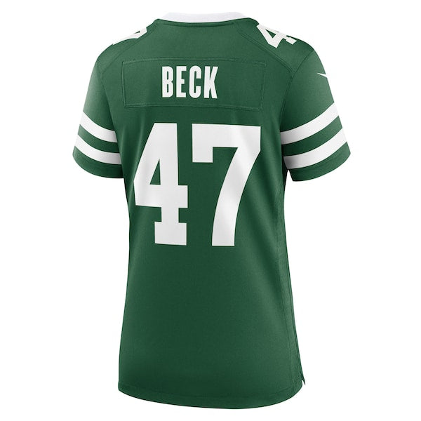 Andrew Beck New York Jets Nike Women's Team Game Jersey - Legacy Green - Image 3