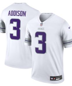 Jordan Addison Minnesota Vikings Nike Alternate Legend Player Jersey - White