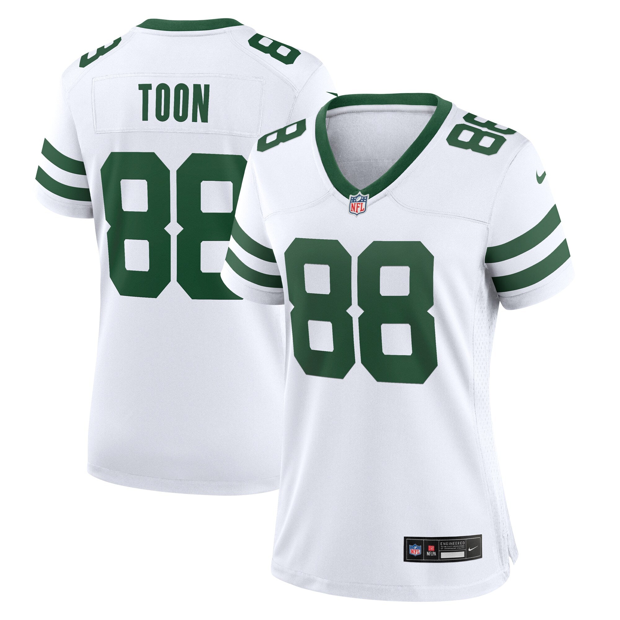 Al Toon New York Jets Nike Women's Game Retired Player Jersey - Gotham Green/White - Image 4