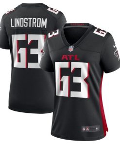 Chris Lindstrom Atlanta Falcons Nike Women's Team Game Jersey -  Black