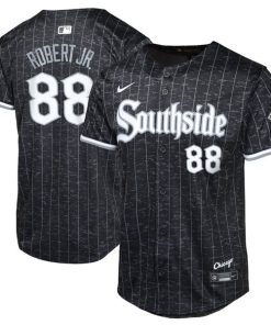 Luis Robert Jr. Chicago White Sox Nike Youth City Connect Limited Player Jersey - Black