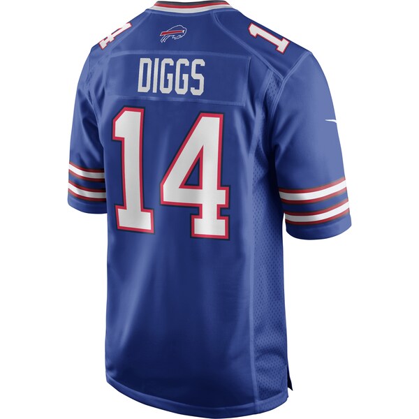 Stefon Diggs Buffalo Bills Nike Logo Game Player Jersey - Royal - Image 3