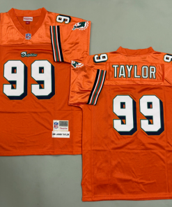 Jason Taylor Miami Dolphins Authentic Throwback Retired Player Jersey