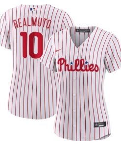 J.T. Realmuto Philadelphia Phillies Nike Women's Home Replica Jersey - White