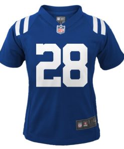 Alternative view of Jonathan Taylor Indianapolis Colts Nike Preschool Game Jersey - Royal