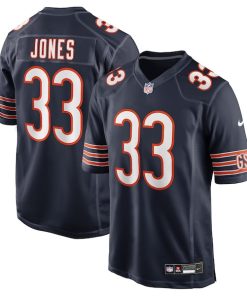 Jaylon Jones Chicago Bears Nike Team Game Jersey -  Navy