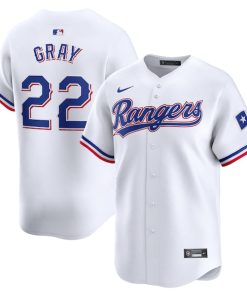 Jon Gray Texas Rangers Nike Home Limited Player Jersey - White
