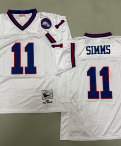 Phil Simms New York Giants Authentic Throwback Retired Player Jersey