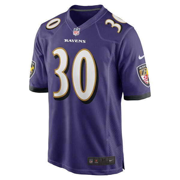 Trayvon Mullen Baltimore Ravens Nike Team Game Jersey - Purple - Image 2