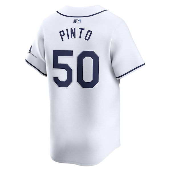 Rene Pinto Tampa Bay Rays Nike Home Limited Player Jersey - White - Image 3