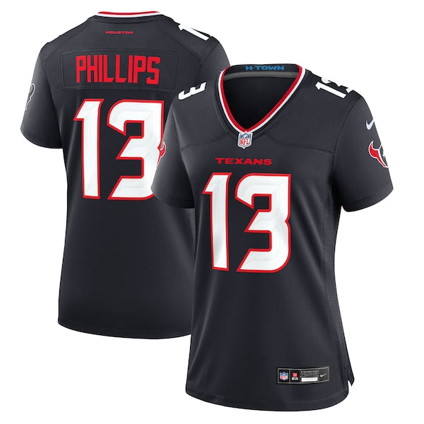 DelShawn Phillips Houston Texans Nike Women's Team Game Jersey - Navy