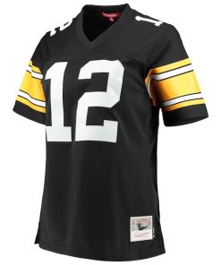 Alternative view of Terry Bradshaw Pittsburgh Steelers Women's Legacy Replica Player Jersey - Black