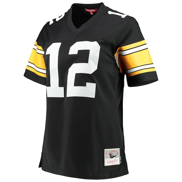 Terry Bradshaw Pittsburgh Steelers Women's Legacy Replica Player Jersey - Black - Image 2
