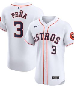 Jeremy Pe?a Houston Astros Nike Home Elite Player Jersey - White
