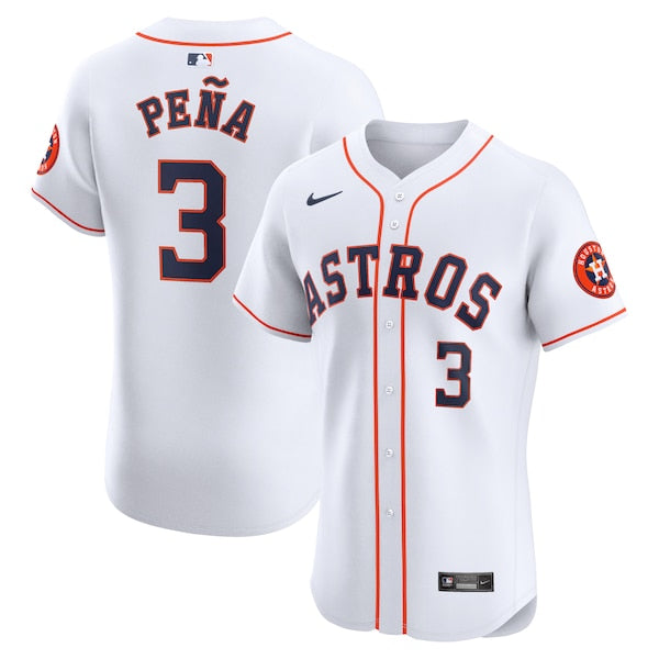 Jeremy Pe?a Houston Astros Nike Home Elite Player Jersey - White